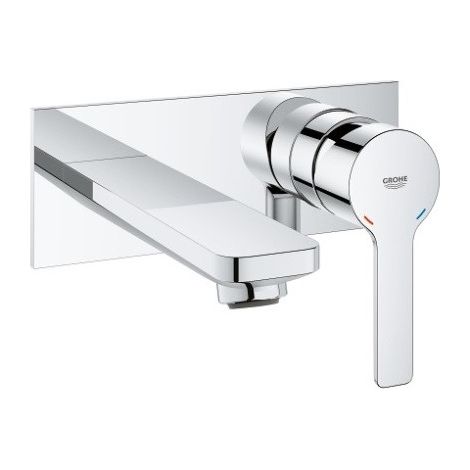 GROHE Lineare grifo para lavabo de pared, tamaño M, cromo (1/5)