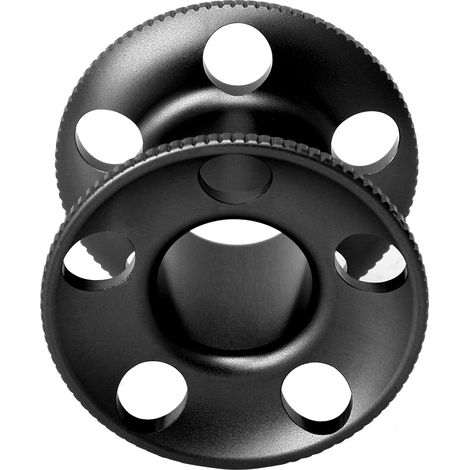 Bobine de Plongée Libre en Alliage d'Aluminium - Équipement Apnée et Chasse Sous-Marine Noir (1/5)