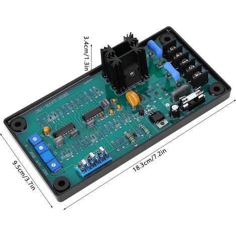 Régulateur de tension automatique GAVR-15C pour groupe électrogène, accessoires AVR, fournitures industrielles (1/5)
