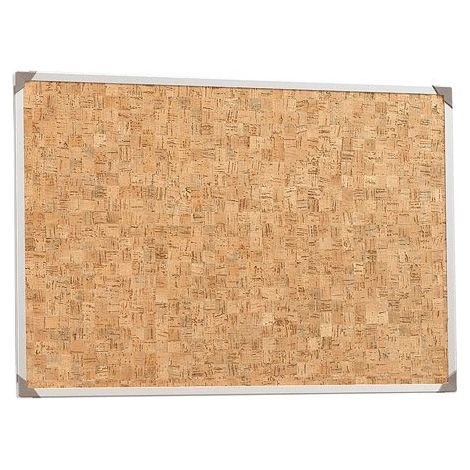 Tableau liège 150x90cm cadre alu (1/2)