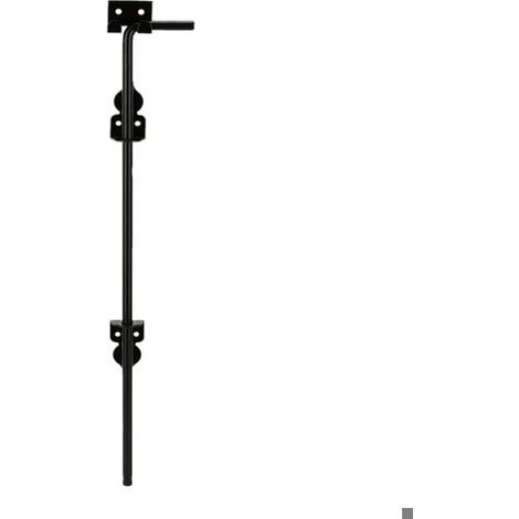 18 Pouces Cane Bolt Heavy Duty Gate Drop Rod Quincaillerie Loquet de Sol Butée de Portail Quincaillerie de Portail Boulons de (1/5)