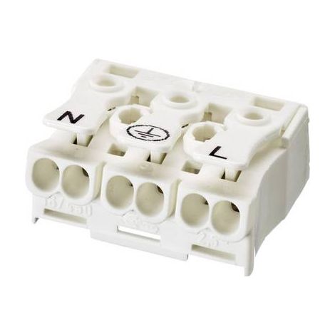 Borne pour luminaires Adels-Contact LK 980-01/3 B 21740 flexible: -2.5 mm² rigide: -2.5 mm² Nombre de pôles: 3 blanc 1 pc(s) S56627 (1/2)