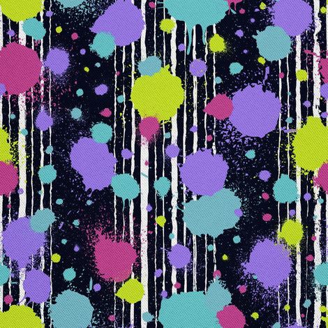 Tela decorativa para exteriores Oxford - estampado de lunares de colores I DX335 (1/5)