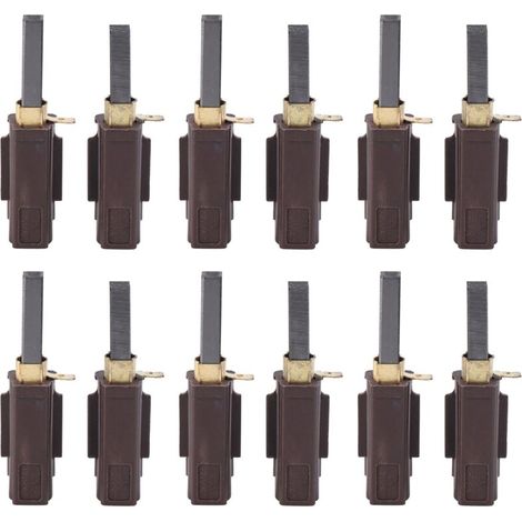 Filiyano-12 balais de charbon pour moteur d'aspirateur 2311480 333261 33326-1 pour D'Agneau D' (1/5)