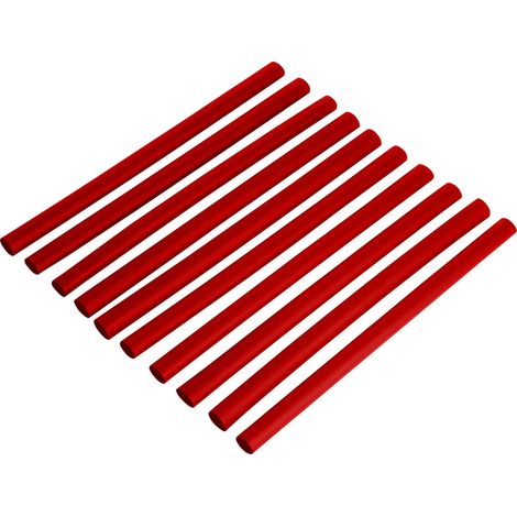DSG Canusa 2810032302CO Schrumpfschlauchsortiment Rot 3.20 mm 1.60 mm Schrumpfrate:2:1 10 St.