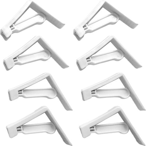 Lot de 8 pinces de maintien pour nappe de table pour la maison (1/5)