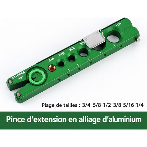 Pince simple impériale pour dudgeonnière excentrique ST-R806A 6-32 mm en alliage d'aluminium réf 1436 1 kg – Livraison gratuite