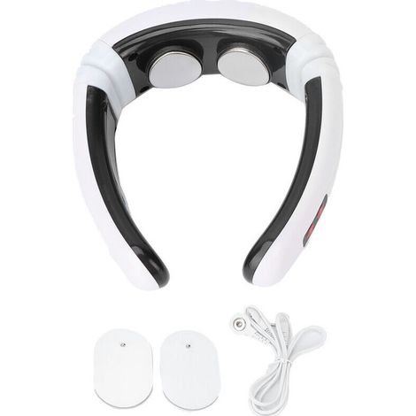 Appareil massage cervical électrique chauffant - Traitement colonne vertébrale - Soulagement efficace
