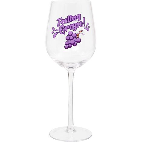 Verre à vin humoristique Feeling Grape 420 ml (1/2)