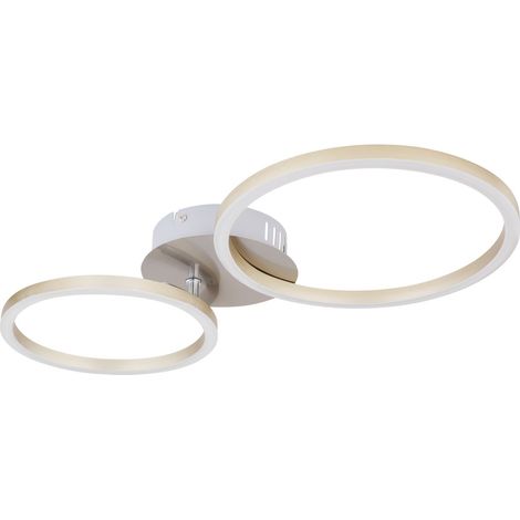 Globo Lighting LED Deckenleuchte Kendy 2-flammig 24W Deckenleuchte (1/10)