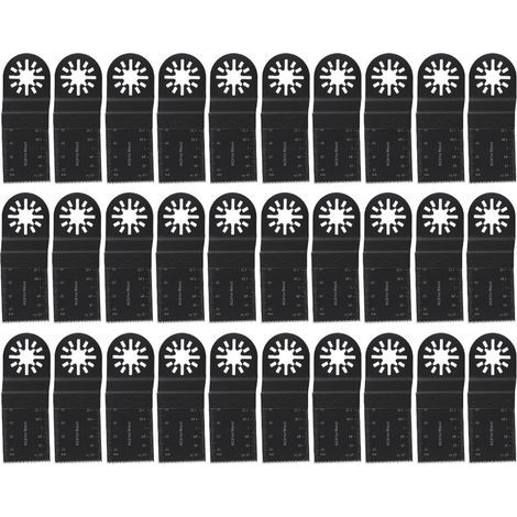 Kit De Lames De Scie Oscillantes Multifonctions En Acier à Haute Teneur En Carbone, 30 PièCes, 34mm, Pour RéParer Et Couper (1/5)