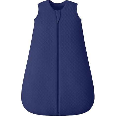 Gigoteuse bébé 2.5 Tog 12-18 Mois, Garçon Fille Sac de Couchage d'hiver en Coton, Hiver Turbulette pour Nourrisson et tout-petit, Couverture Chaude à Fermeture éclair Bleu (1/5)