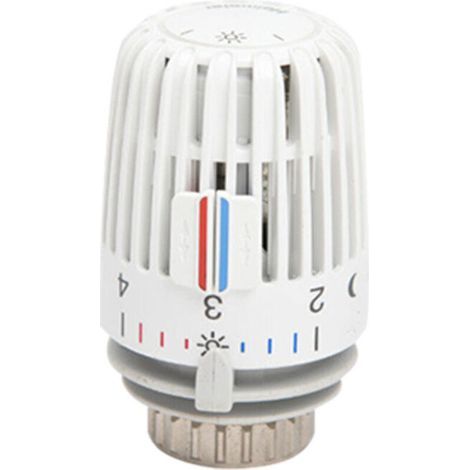 Tête de thermostat K avec connexion directe pour Danfoss RAV 9800-24.500, blanche, 1 paquet (1/5)