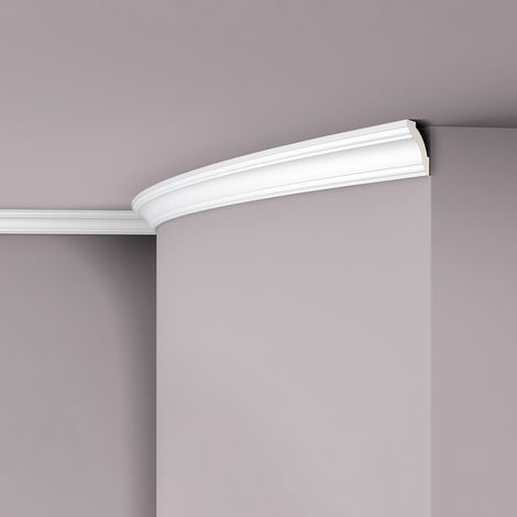 Cornice moulding NMC Z1240 Flex ARSTYL Noel Marquet Flexible Moulding Decorative moulding timeless classic design white 2 m (1/3)