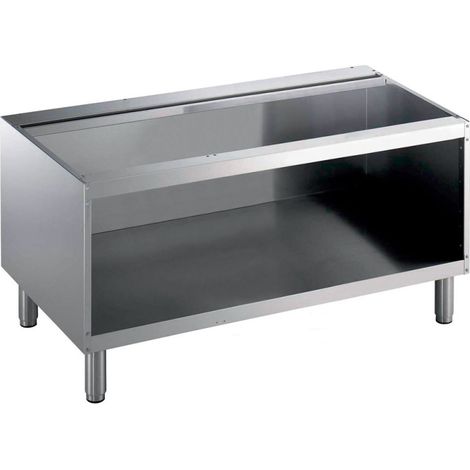 Soubassement ouvert 1200 mm inox - Diamond