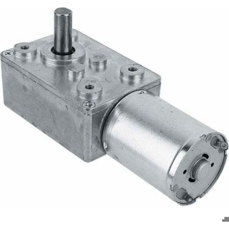 Moteur À Vis Sans Fin - 12 V - 60 Tr/Min - Autobloquant - Pour Automatisation De Portes Et Fenêtres - 1 Pièce (1/4)