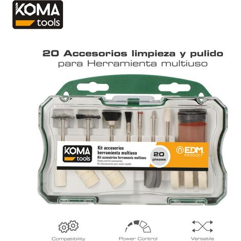 20 accessoires KOMA pour outil multifonctions 08709 - 08735 (1/3)
