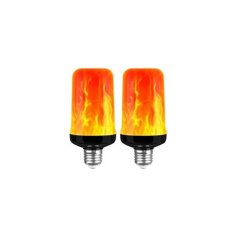 2er-Pack LED-Flammeneffektlampen 3W E27 1400K 3 Modi für Innen- und Außenbereich (1/5)