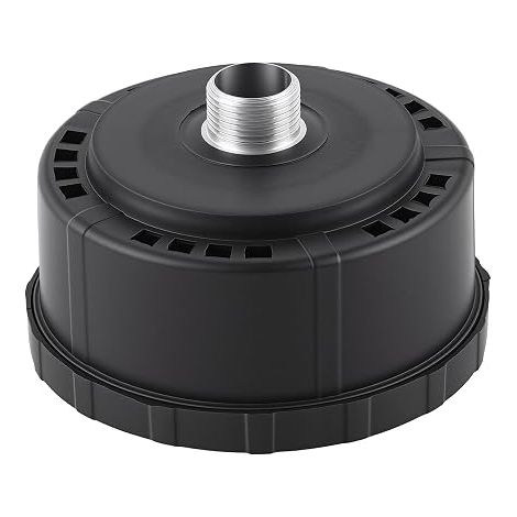 Air Compressor Silencer Intake Filter Plastic Shell Silent Round 3/4 25mm Intake Filter Diameter 80mm (1/5)