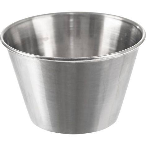 Bol de acero inoxidable para salsas de 9,5 cm, 240 ml. (1/4)