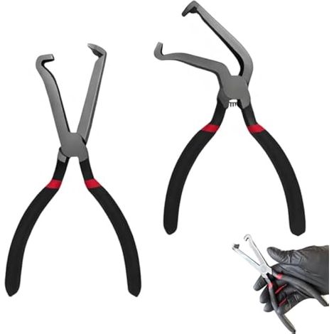 Pince de déconnexion électrique et pince de connecteur électrique améliorée 37960 outils automobiles pour prises de style languette poussoir (droites + 60 degrés) (1/5)
