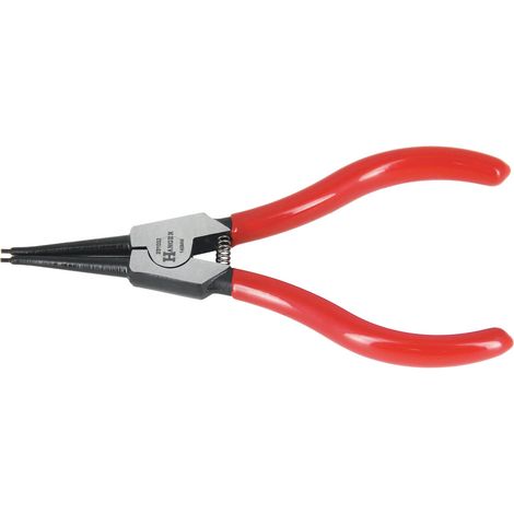 Hanger Circlip-Zange 140 mm mit bequemen roten PVC-Griffen