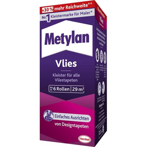 Metylan MPV20 - Colla per tutte le carta da parati in tessuto non tessuto, 180 g (1/3)