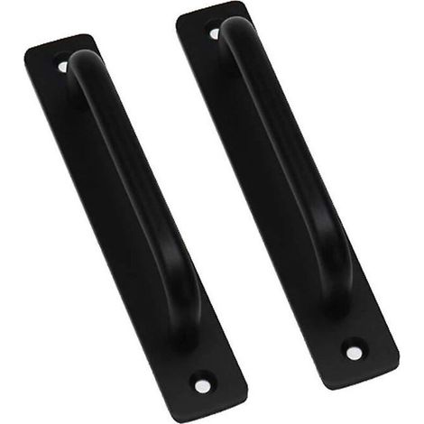 Poignées de porte coulissantes en aluminium – Lot de 2, dimensions 210 x 25 mm, pour armoire, balcon et portes coulissantes (1/3)