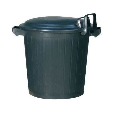 Hochhaus-Mülleimer zum Hängen 50 l, Schwarz