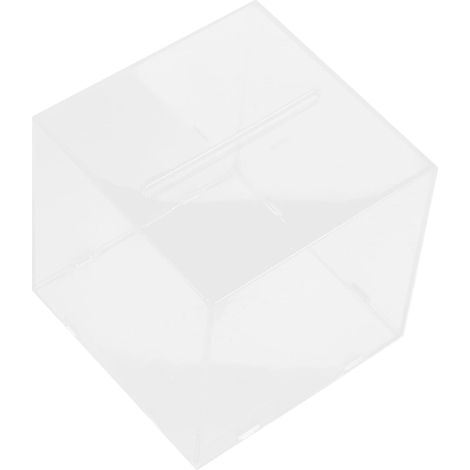 Tirelire Transparente Boîte à Monnaie pour Bureau Pot à Monnaie Compacte pour Garçon Fille (1/5)