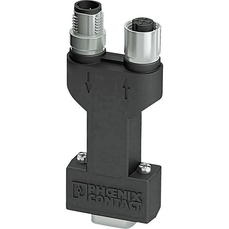 Phoenix Contact 2902326 Sensor-/Aktor-Datensteckverbinder M12 Adapter, gerade  Polzahl Sensoren: 9,