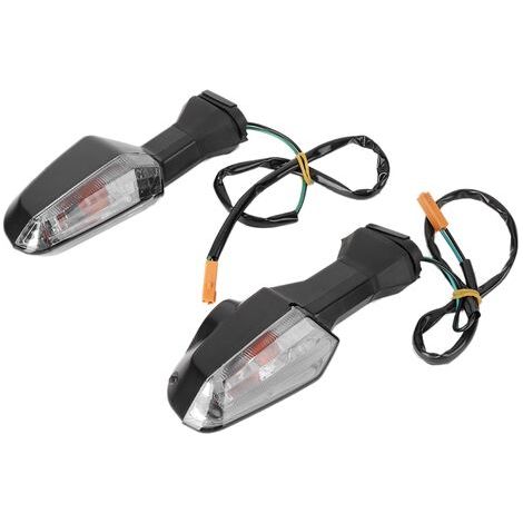 Clignotants LED de moto pour KAWASAKI Kawasaki Z250 Z750R (noir fumé) (1/5)