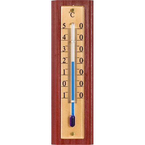 Termometro da parete classico in legno