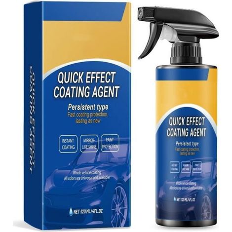 Revêtement De Réparation Et De Protection Nano,Spray De Revêtement 3 En 1,Nano Spray Auto,Quick Effect Coating Agent for Car BAUME (1/4)