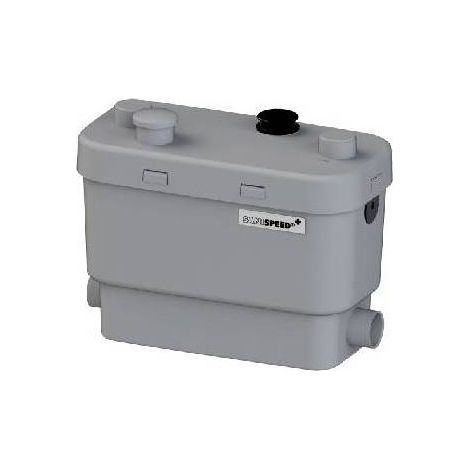 Bomba Sanispeed ideal para descargar agua clara y muy caliente hasta 7 metros de altura