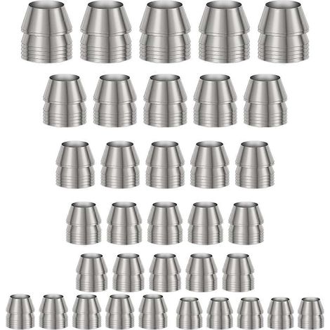 35-teiliges Set sicherer runder Griffkeile, konischer Hammergriffkeil-Set