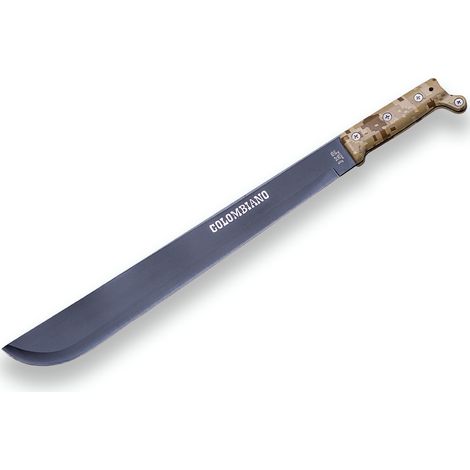 Machette en acier inoxydable 55 cm – Construction full tang pour durabilité – Manche ergonomique pour prise en main sécurisée (1/2)