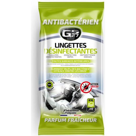 Lingettes désinfectantes fibres naturelles (1/3)
