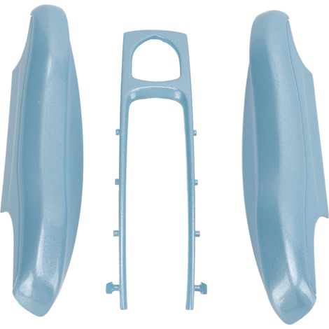 Housse de protection pour télécommande de voiture, 3 pièces, remplacement pour Cayenne Panamera 911 Taycan, Bleu glacier (1/5)