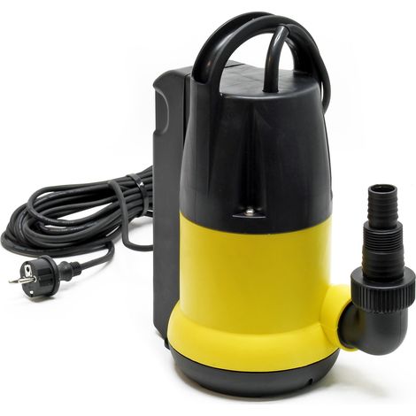 Wiltec – Pompe submersible pour eaux usées 250W – Débit 6000 l/h – Hauteur de refoulement 5,5 m – Protection IP68 – Câble 10 m (1/5)
