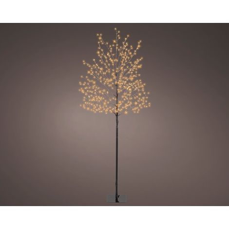 Árbol iluminado 480 leds, luz cálida, exterior, 1,5 m (1/4)