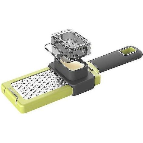 Presse-ail manuelle, broyeur d'ail, presse-ail en acier inoxydable (1/3)