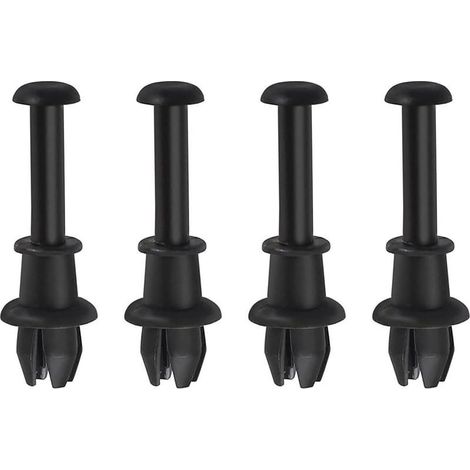 Clips pour Étagère de Coffre de Voiture - 4 pcs Clips de Fixation pour Étagère Arrière, Clips D'étagère Colis de Coffre Voiture, Clip D'étagère de Colis Clip de Corde (1/5)