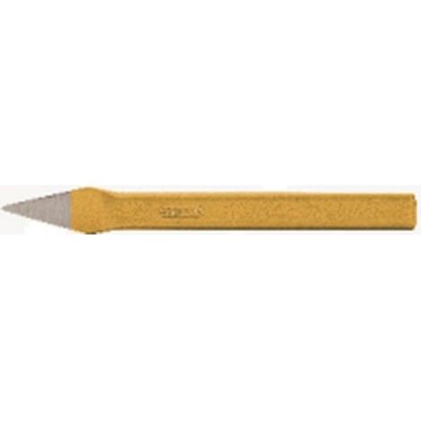 KS Tools Kreuzmeißel, flach oval, 7x175 mm