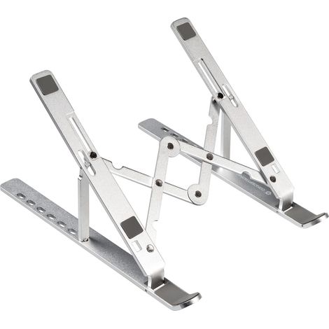Conceptronic THANA04S Support de livres Supports de Laptop Argent 39,6 cm (15.6")