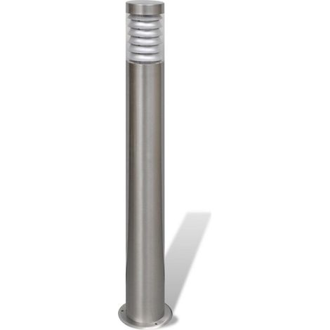 Borne de jardin en acier inoxydable 60 watts luminaire décoration