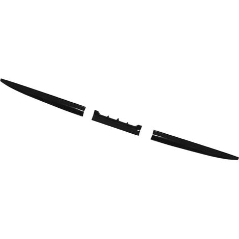 Heckspoiler (3er-Set), 134,5 cm (52,95 Zoll), windwiderstandsreduzierend, universell für Pkw, glänzend schwarz (1/5)