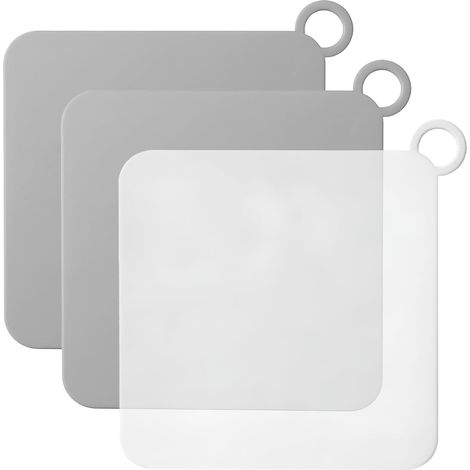 Sollbry Clapet Anti Odeur Douche 3 Pièces, Bouchons de Vidange étanches en Silicone, Bouchon Douche Anti Odeur Gris Et Blanc, Adapté pour la Cuisine (1/5)