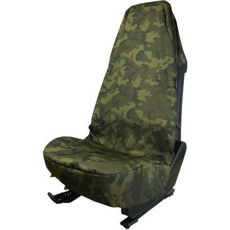 IWH 1399056 Carmouflage Werkstattschoner 1 Stück Polyester Camouflage Fahrersitz (1/3)