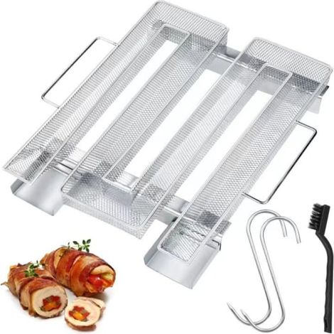 Générateur de fumée froide en acier inoxydable pour fumoir professionnel, fumoir à pellets pour viande, poisson, légumes et barbecue, avec CL (1/4)